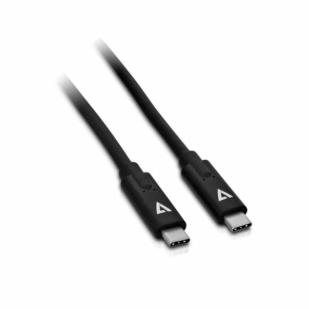 Cablu USB-C V7 V7UCC-2M-BLK-1N Negru 2 m