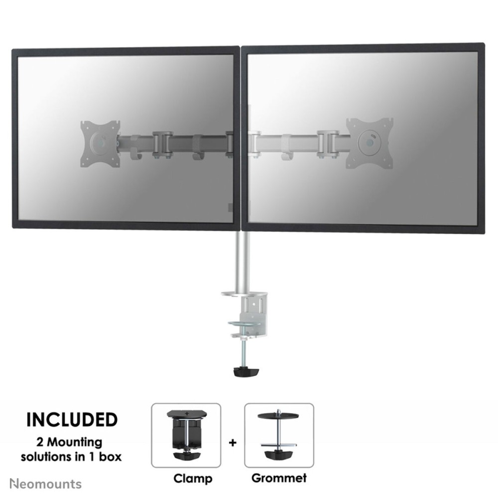 Suport TV Neomounts NM-D135DSILVER 10" 27" 8 kg