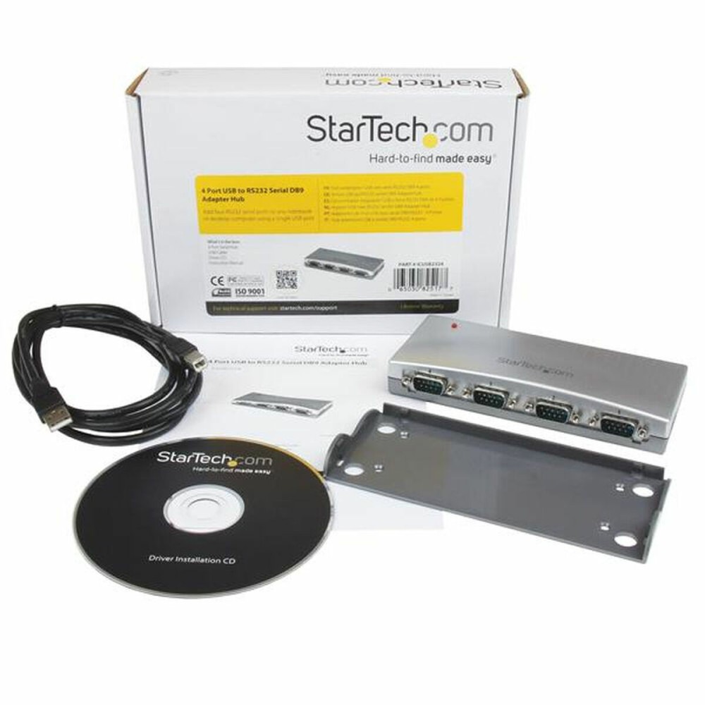 Adaptor USB la RS232 Startech ICUSB2324 Argintiu