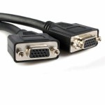 Cablu DMS-59 la VGA Startech DMSVGAVGA1           Negru 0,2 m