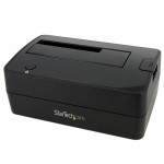 Hub USB Startech SATDOCKU3S Negru