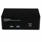 Comutator KVM cu 2 Porturi Startech SV231DPDDUA Negru