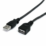 Cablu USB Startech USBEXTAA10BK Negru 3 m