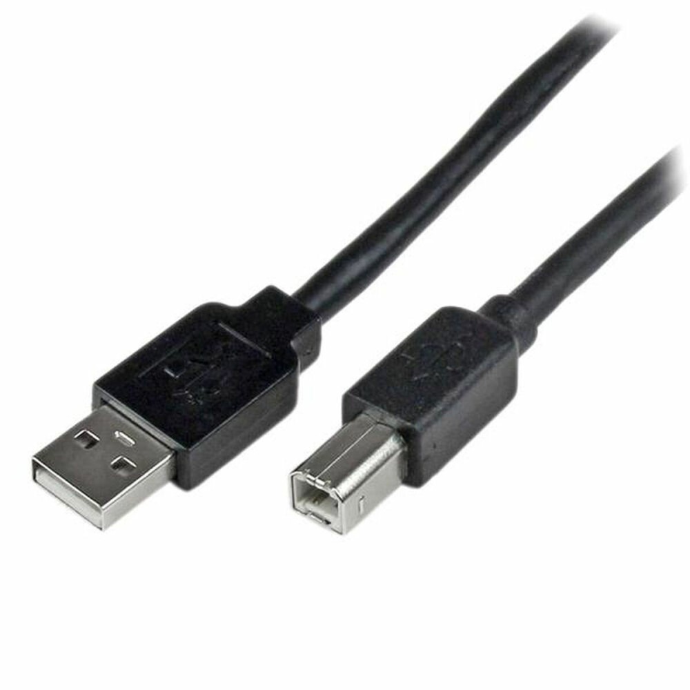 Cablu USB A la USB B Startech USB2HAB65AC          Negru