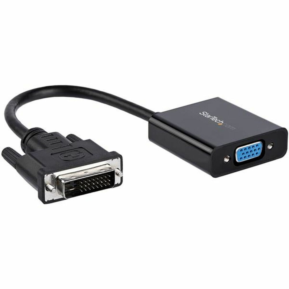 Adaptor DVI-D la VGA Startech DVI2VGAE             0,19 m Negru