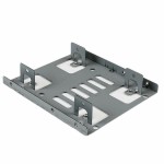 Adaptator Startech BRACKET25X2 Oțel 2,5" SSD/HDD 2,5"