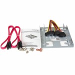 Adaptator Startech BRACKET25X2 Oțel 2,5" SSD/HDD 2,5"