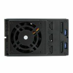 Rack Startech HSB3SATSASBA Negru 3,5" Portabil
