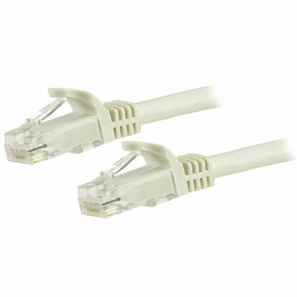 Cablu de Rețea Rigid UTP Categoria 6 Startech N6PATC3MWH           3 m