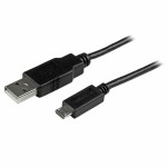 Cablu USB la micro USB Startech FBA_USBAUB1MBK Negru 1 m