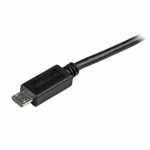 Cablu USB la micro USB Startech FBA_USBAUB1MBK Negru 1 m