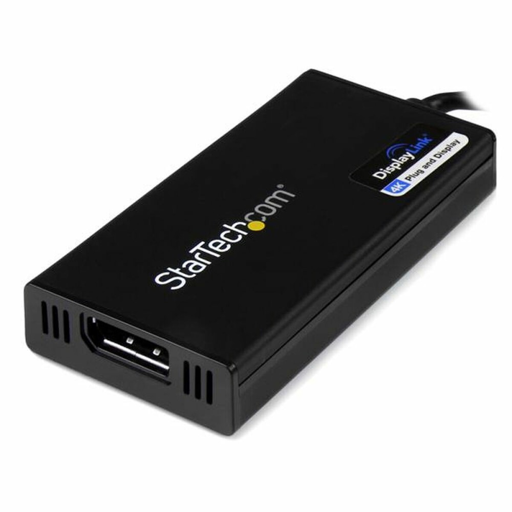 Adaptator Startech USB32DP4K 4K Ultra HD USB Negru