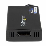 Adaptator Startech USB32DP4K 4K Ultra HD USB Negru
