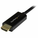 Cablu DisplayPort la HDMI Startech DP2HDMM2MB           (2 m) Negru