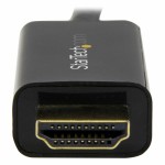 Cablu DisplayPort la HDMI Startech DP2HDMM2MB           (2 m) Negru