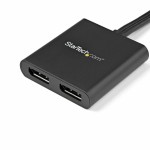 Splitter DisplayPort Startech MSTMDP122DP Negru 4K Ultra HD