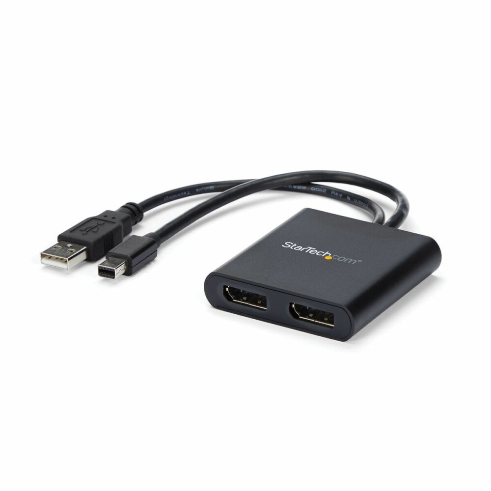 Splitter DisplayPort Startech MSTMDP122DP Negru 4K Ultra HD