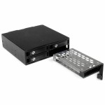 Rack Startech SATSASBP425 Negru Portabil 2,5"