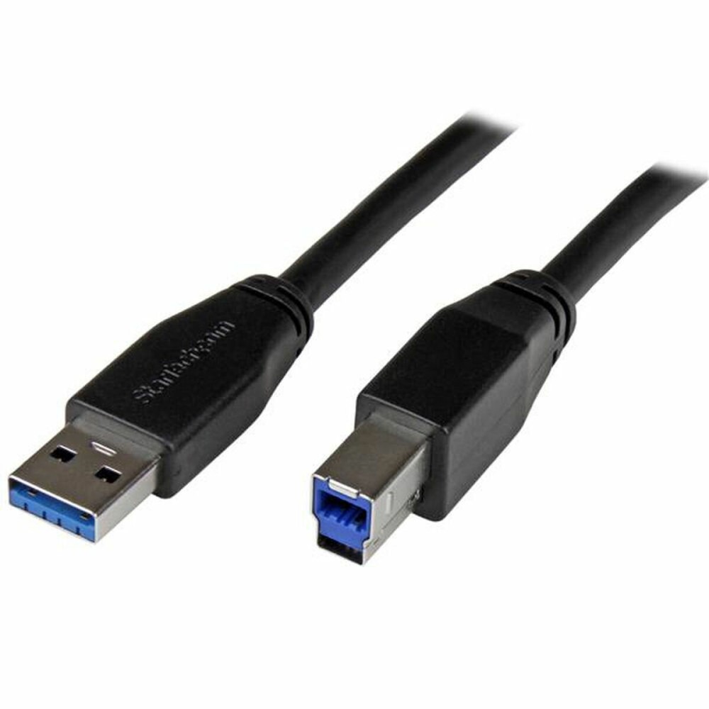 Cablu USB A la USB B Startech USB3SAB5M Negru
