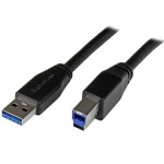 Cablu USB A la USB B Startech USB3SAB5M Negru
