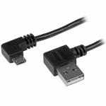 Cablu USB la Micro USB Startech USB2AUB2RA1M         Negru