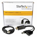 Adaptor DisplayPort la HDMI Startech HD2DP                Negru 4K