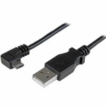 Cablu USB la Micro USB Startech USBAUB1MRA           Negru