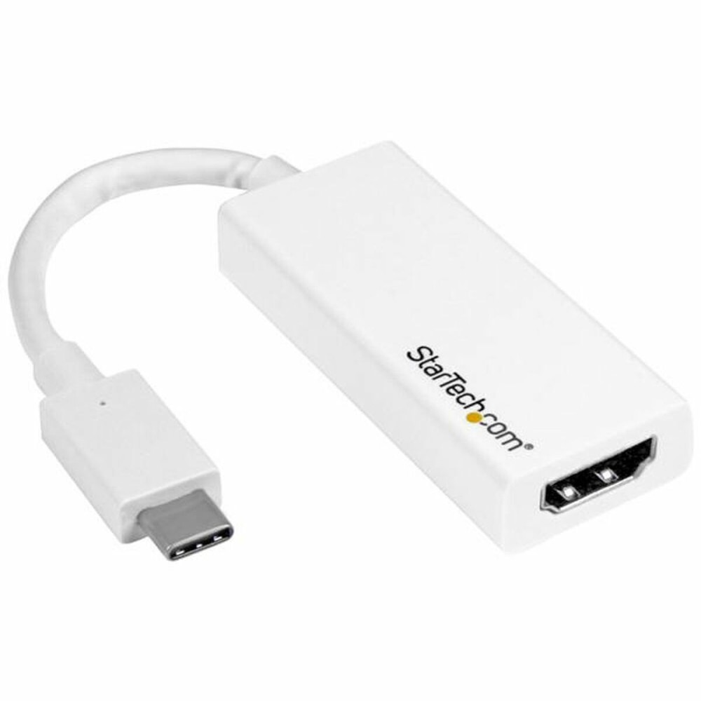 Adaptor USB C la HDMI Startech CDP2HD4K60W          Alb