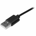 Cablu USB A la USB C Startech USB2AC2M             USB C USB A Negru
