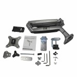 Suport de Masă pentru Ecran Startech ARMPIVOTHD 32" 13" Argintiu