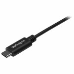 Cablu USB A la USB C Startech USB2AC50CM           0,5 m Negru