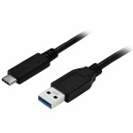 Cablu USB A la USB C Startech USB315AC1M           Negru
