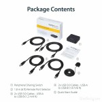 Hub USB Startech HBS304A24A           Negru 5 Gbit/s