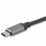 Adaptor USB C la VGA/HDMI Startech CDP2HDVGA            Negru
