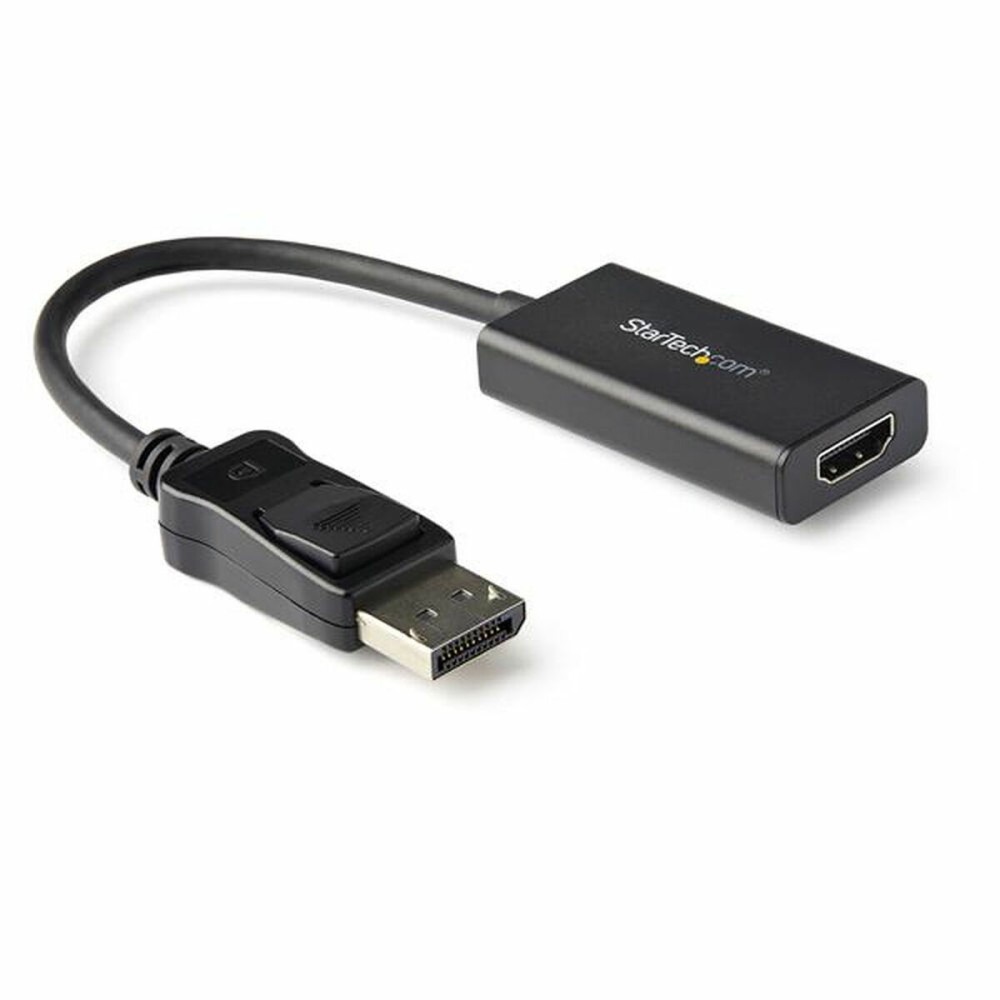Adaptor DisplayPort la HDMI Startech DP2HD4K60H           Negru