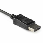 Adaptor DisplayPort la HDMI Startech DP2HD4K60H           Negru