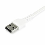 Cablu USB A la USB C Startech RUSB2AC1MW           Alb
