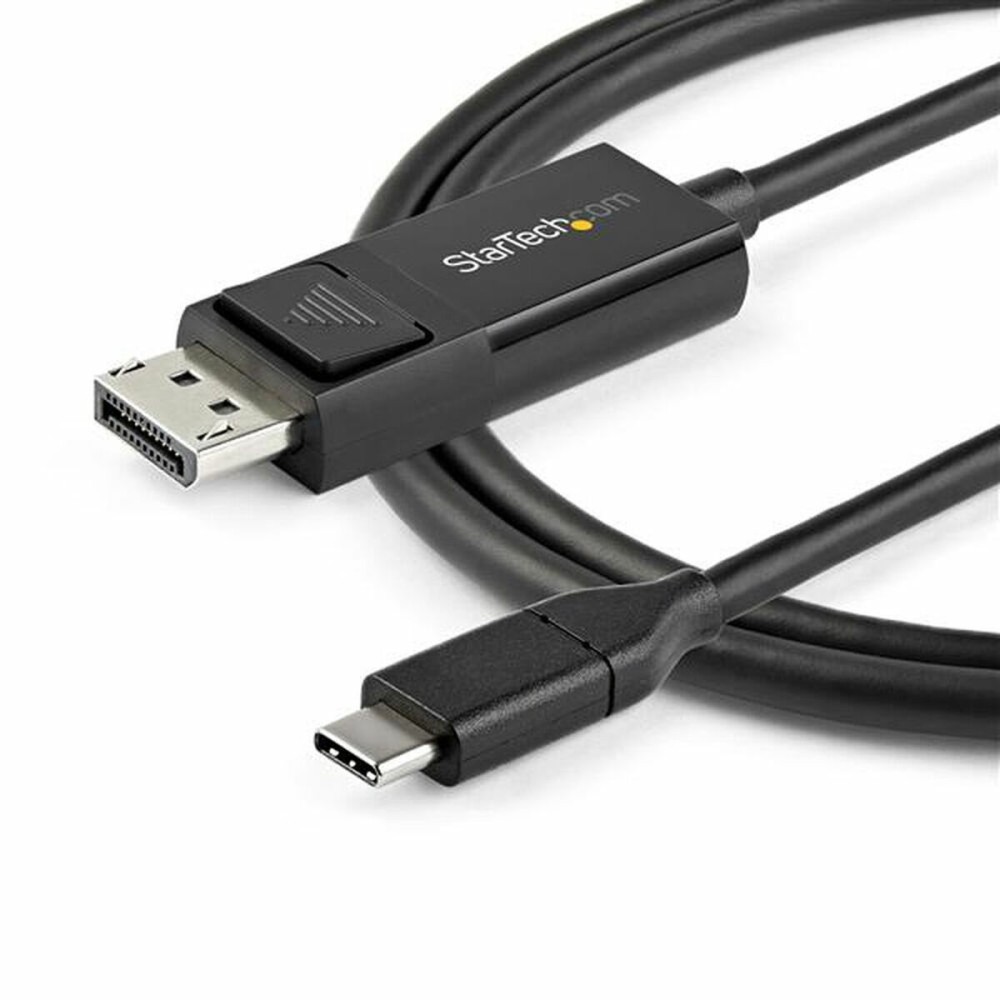Adaptor USB C la DisplayPort Startech CDP2DP1MBD           Negru 1 m