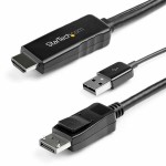 Adaptor DisplayPort la HDMI Startech HD2DPMM3M 3 m Negru
