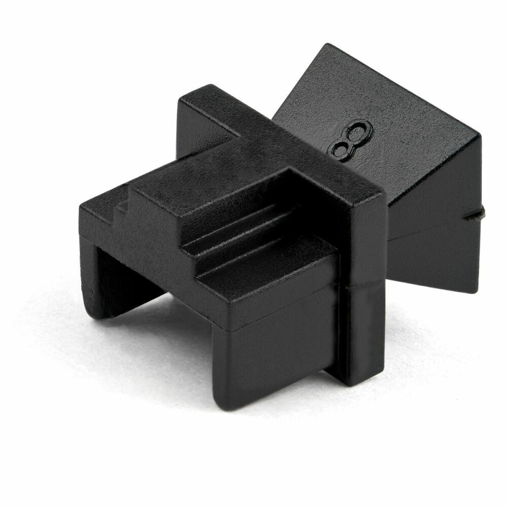 Rezistent la praf Startech RJ45COVER Negru 100 Unități RJ45