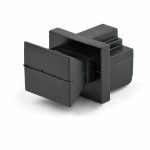 Rezistent la praf Startech RJ45COVER Negru 100 Unități RJ45