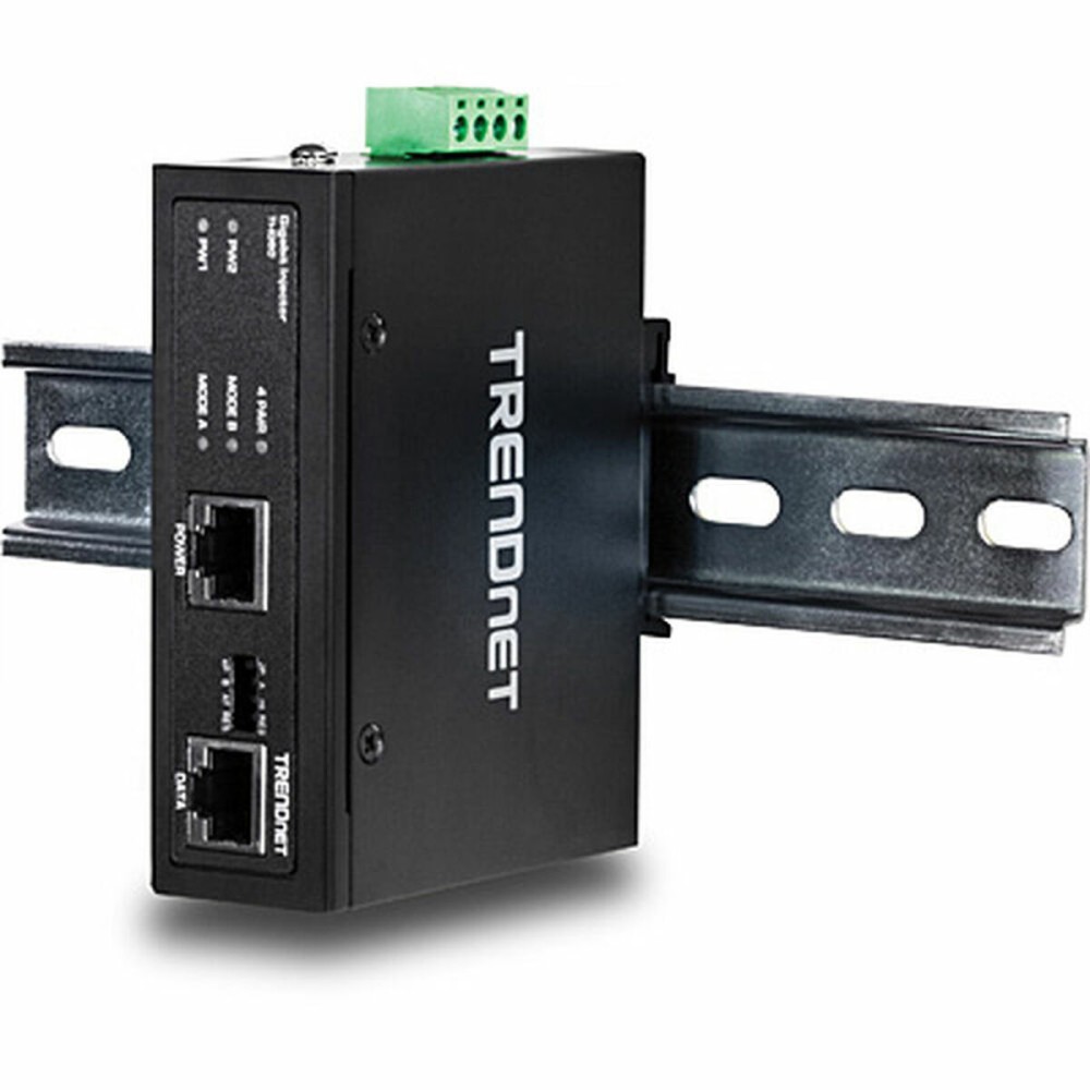 Injector PoE Trendnet TI-IG60 1000 Mbit/s Negru