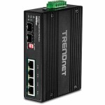 Switch Trendnet TI-UPG62 RJ-45 SFP Negru