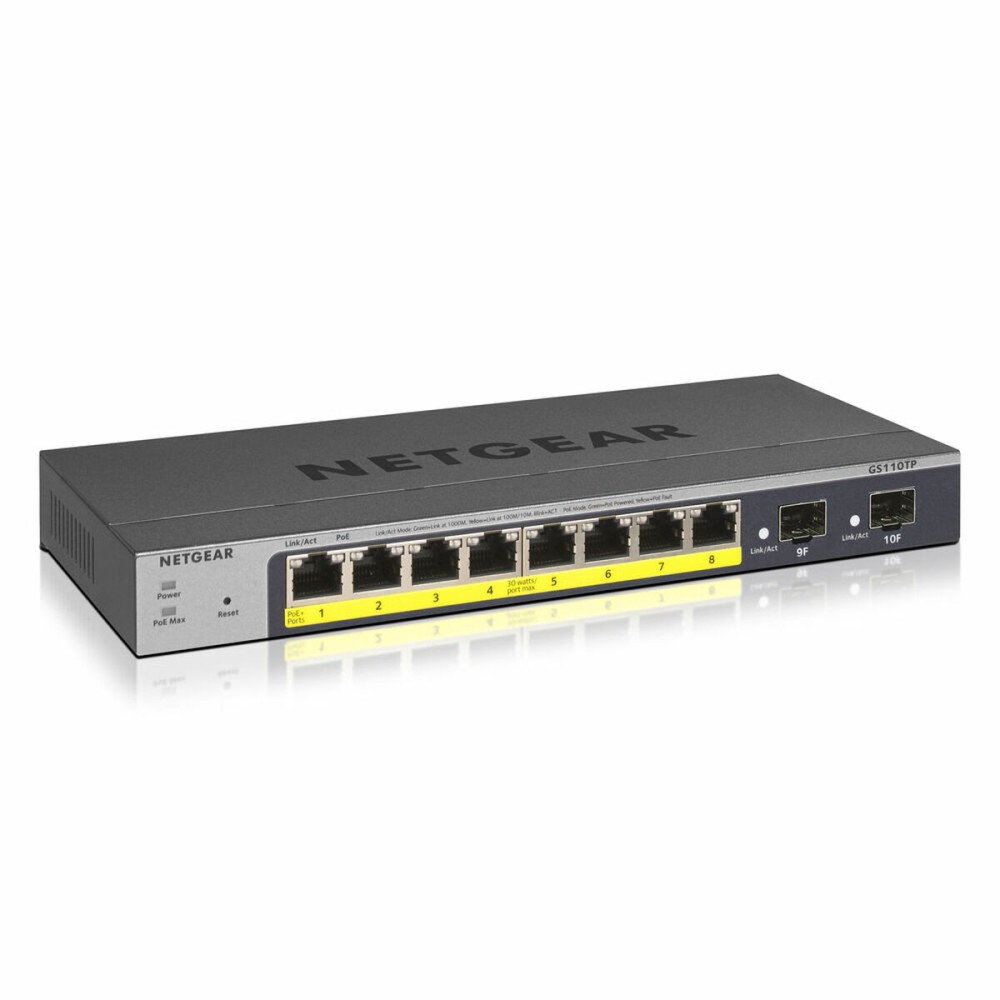 Switch Netgear GS110TP-300EUS Negru