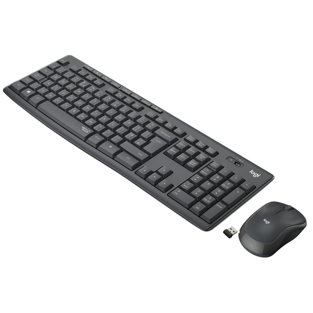 Tastatură Logitech 920-009803 Grafit Qwerty Spaniolă AZERTY