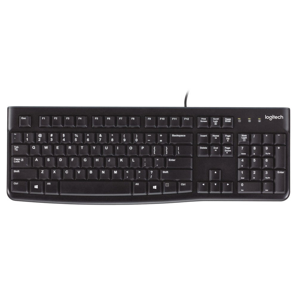 Tastatură Logitech K120 Negru Qwerty Spaniolă Qwerty US