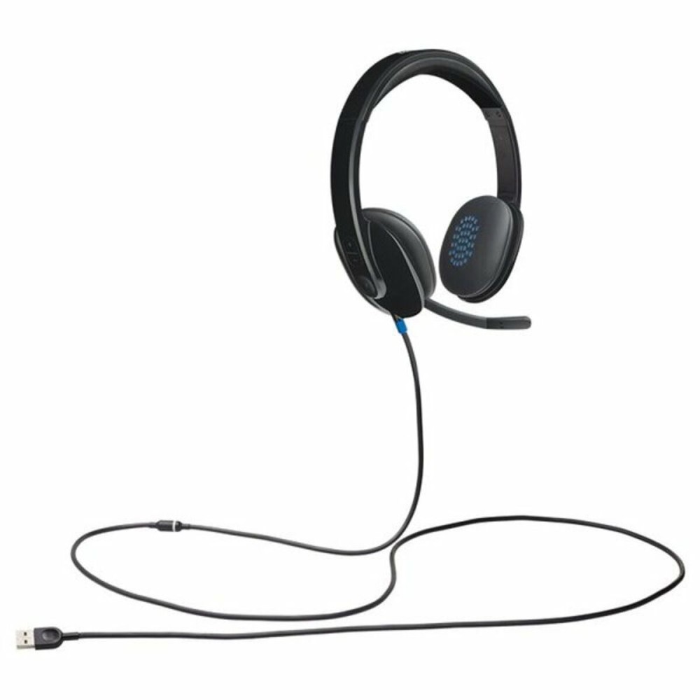 Căști cu Microfon Logitech H540 Negru