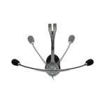 Căști cu Microfon Logitech 981-000593 Gri