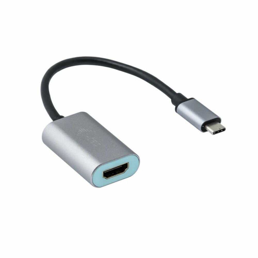 Adaptor USB-C la HDMI i-Tec C31METALHDMI60HZ Gri Turquoise 15 cm