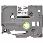 Bandă Laminată pentru Aparate de Etichetat Brother TZe211 Gri 6 mm